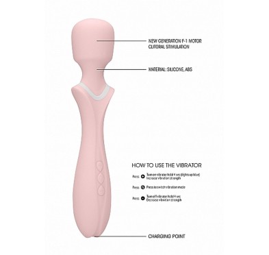 Loveline - Massage Wand - Jiggle - Pink